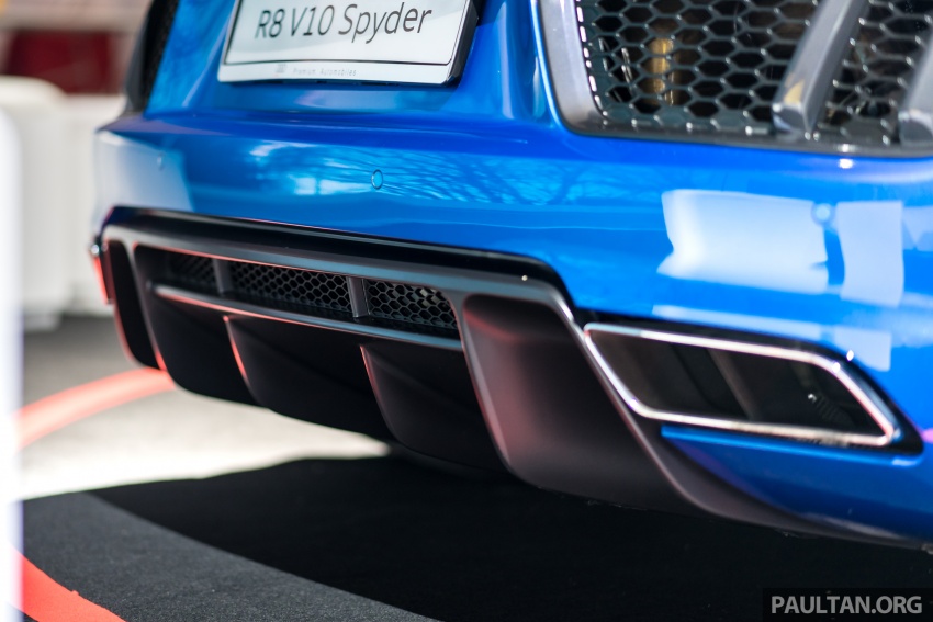 Audi R8 V10 Spyder dipertonton – akan masuk M’sia? 733023