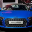Audi R8 V10 Spyder dipertonton – akan masuk M’sia?