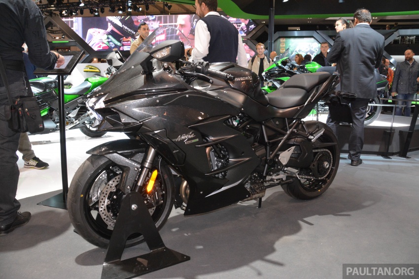 2017 EICMA: Kawasaki H2 SX – 200 PS supercharged sports-touring from the green machine 738683