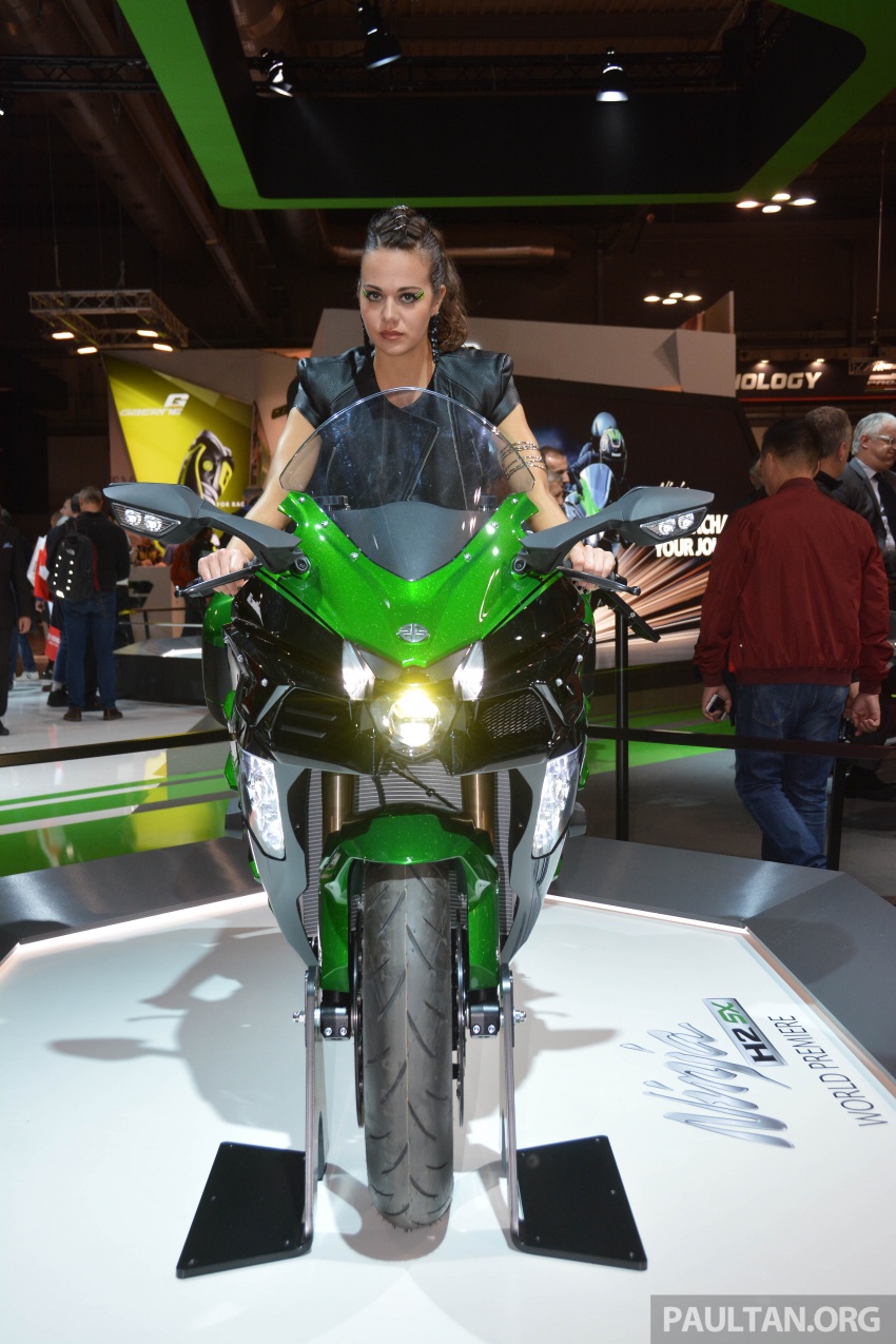 2017 EICMA: Kawasaki H2 SX – 200 PS supercharged sports-touring from the green machine 738691