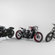 Indian Scout Bobber 2018 diubah suai oleh tiga ikon