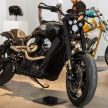 Indian Scout Bobber 2018 diubah suai oleh tiga ikon