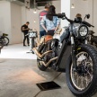Indian Motorcycles shows Scout Bobber custom bikes