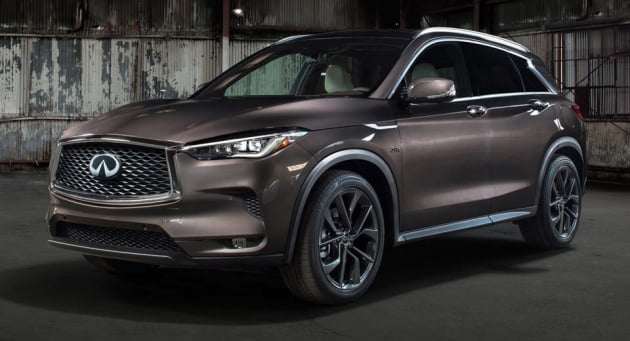 New Infiniti QX50 – official image and details revealed
