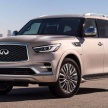 Infiniti QX80 facelift – set gambar awal sudah tersebar