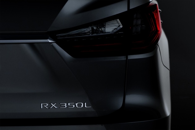 Lexus RX L three-row SUV to debut in Los Angeles