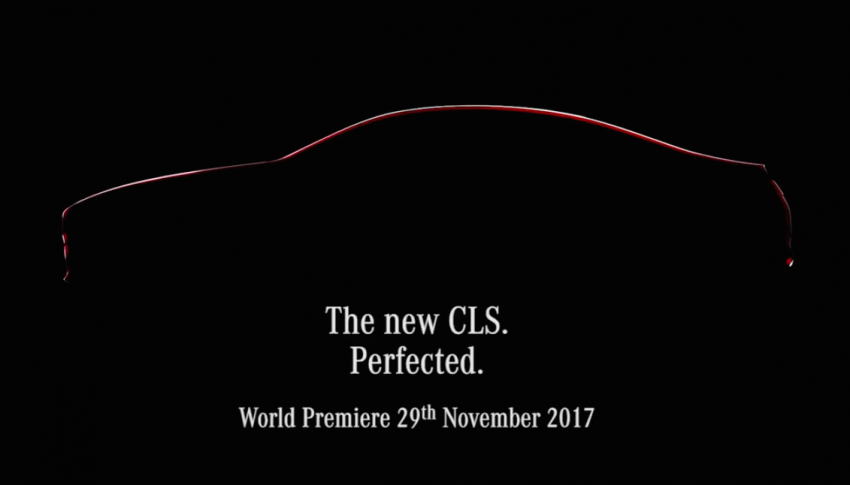 2018 Mercedes-Benz CLS – teaser video of third-gen 743751