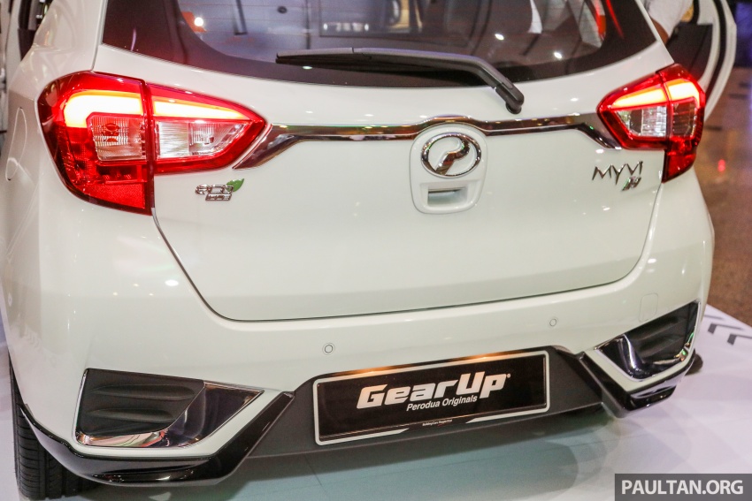 2018 Perodua Myvi – GearUp accessories detailed 739278