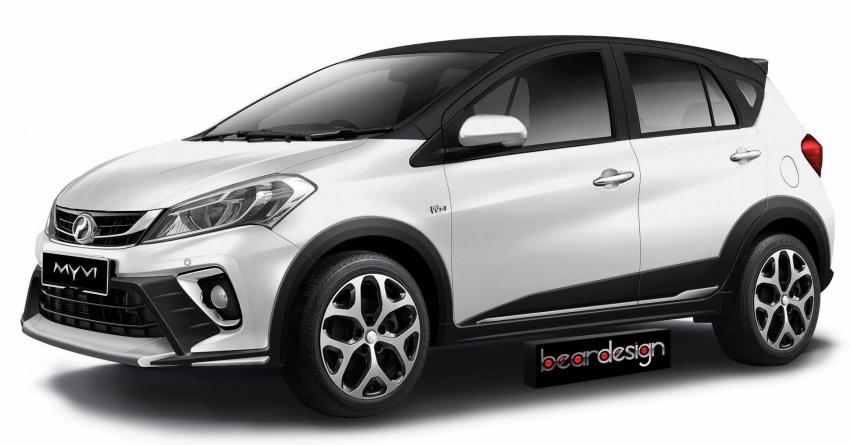 Perodua Myvi 2018 kalau jadi model crossover, ok ke? 741374