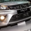 Imej bayangan Perodua Myvi 2018 versi tiga-pintu