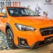 2018 Subaru XV launched in Malaysia – two variants, 2.0i and 2.0i-P, priced from RM119k to RM126k