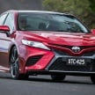 2018 Toyota Camry debuts in Australia – from RM86k