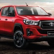 Toyota exports pick-up trucks from Thailand to Japan