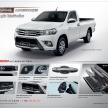 Toyota Hilux facelift di Thailand dapat muka Tacoma