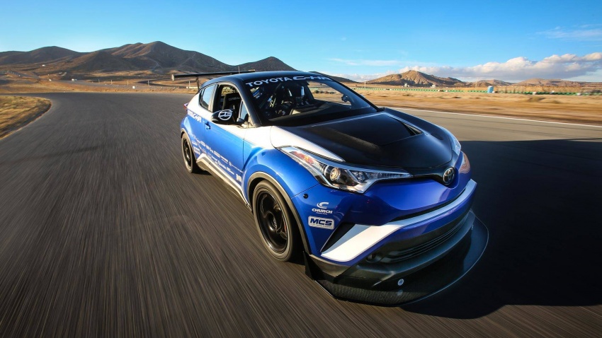 SEMA 2017 – Toyota C-HR R-Tuned, 2.4 liter turbo, 600 hp, lebih pantas dari Nissan GT-R Nismo di atas litar 730965