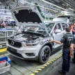 Produksi SUV Volvo XC40 sudah bermula di Belgium