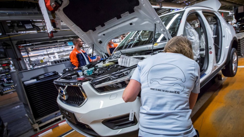Produksi SUV Volvo XC40 sudah bermula di Belgium 743121