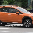 SPYSHOTS: 2018 Subaru XV seen again, two variants