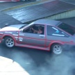 VIDEO: Toyota Corolla AE86 dengan kuasa elektrik sepenuhnya, ubahsuai spesifikasi perlumbaan drift