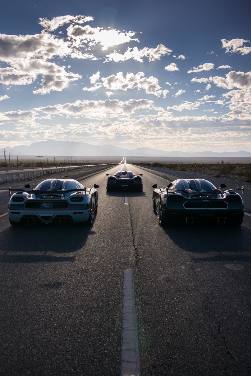 Koenigsegg Agera RS sets five new world records, including highest top speed, fastest 0-400-0 km/h time 734874