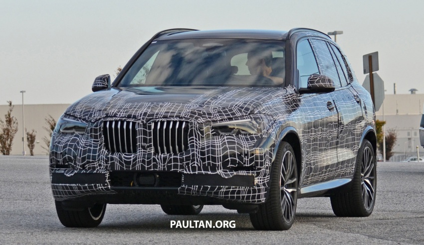 SPIED: G05 BMW X5 sheds more camo; M50i variant? 733327