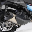 BMW C400X tampil dengan enjin satu silinder 350 cc