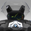 BMW C400X tampil dengan enjin satu silinder 350 cc