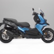 BMW C400X tampil dengan enjin satu silinder 350 cc