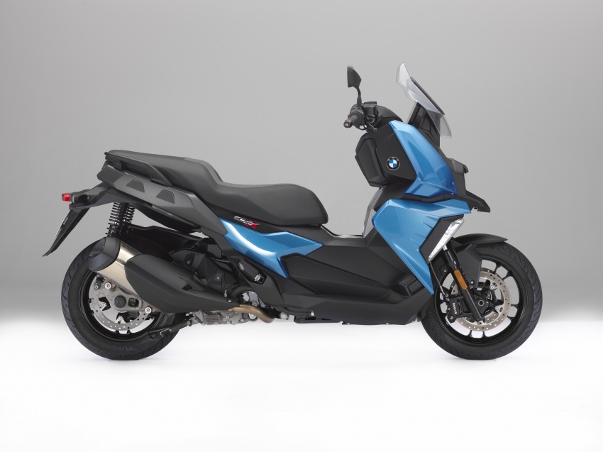 BMW C400X tampil dengan enjin satu silinder 350 cc 734372