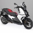 BMW C400X tampil dengan enjin satu silinder 350 cc