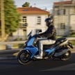 BMW C400X tampil dengan enjin satu silinder 350 cc