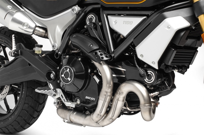 Ducati Scrambler 1100 – enjin 86 hp daripada Monster EVO, hampir keseluruhan bahagian motosikal diubah 732962