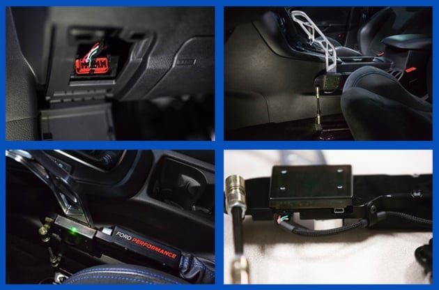 Ford Performance Drfit Stick Kit untuk Focus RS – tuil brek tangan ala-rali, aksesori asli, disahkan Ken Block