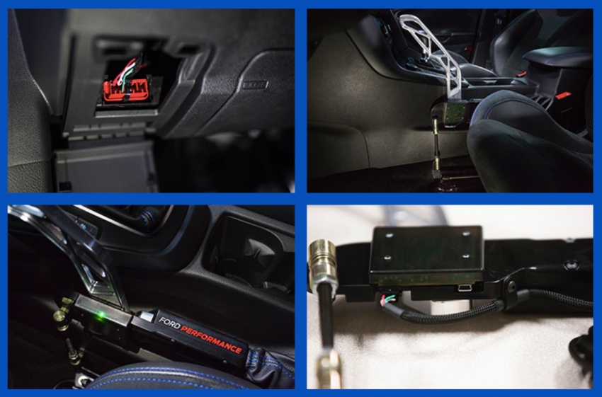 Ford Performance Drfit Stick Kit untuk Focus RS – tuil brek tangan ala-rali, aksesori asli, disahkan Ken Block 731971