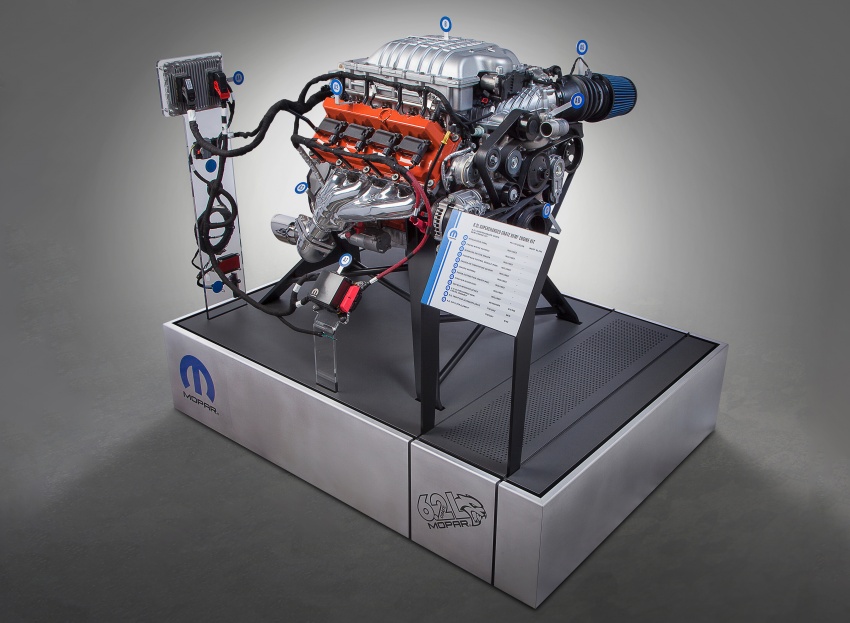 Mopar launches the Hellcrate – Hellcat V8 crate engine 731204