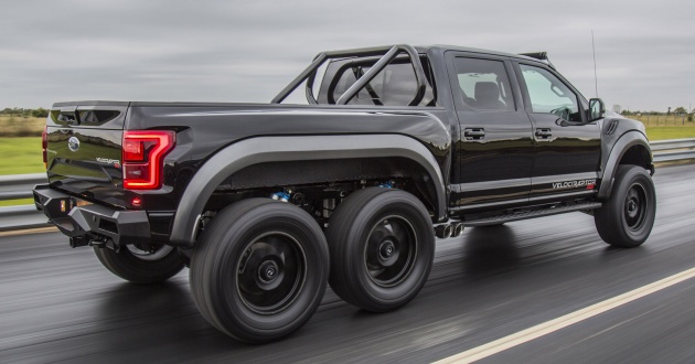 Hennessey VelociRaptor 6×6 muncul di SEMA 2017