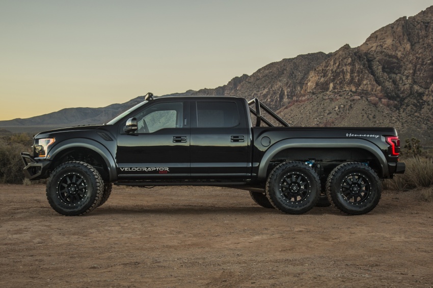 Hennessey VelociRaptor 6×6 muncul di SEMA 2017 731353