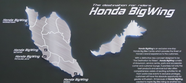 Honda Big Wing akan dibuka di Malaysia – pusat sehenti motosikal kuasa tinggi, 4 tempat utama dipilih