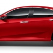 Honda Civic Red ditampilkan di Thai Motor Expo