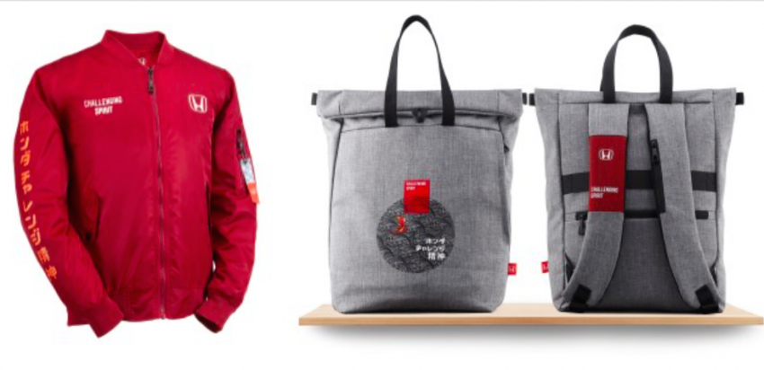 Honda Malaysia introduces new ‘Challenging Spirit’ merchandise – three collections, from RM25 730857