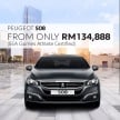 AD: Get a Peugeot from as low as RM39,888 at the Peugeot Premium Selection Carnival this weekend!