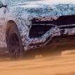 VIDEO: <em>Teaser</em> SUV berprestasi tinggi Lamborghini Urus redah padang pasir dengan mod Sabbia