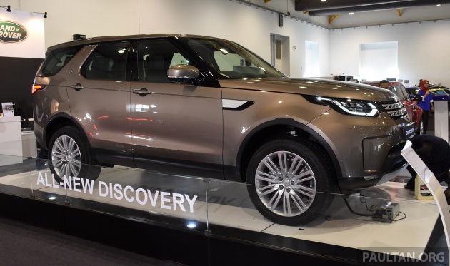 Land Rover Discovery kini dipertontonkan di Malaysia