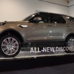 Land Rover Discovery kini dipertontonkan di Malaysia