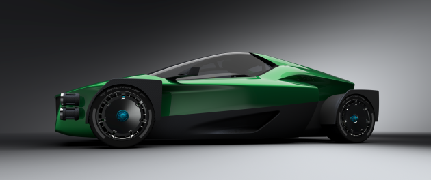 Xing Mobility Miss R – 1,341 hp Tesla Roadster killer?