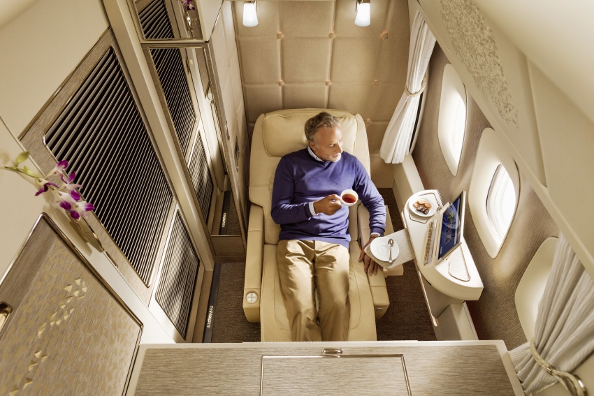 Mercedes-Benz S-Class inspires Emirates Airline’s redesigned First Class Suite in the Boeing 777 737256