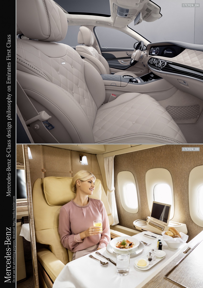 Mercedes-Benz S-Class inspires Emirates Airline’s redesigned First Class Suite in the Boeing 777 737257