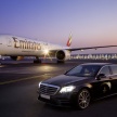 Mercedes-Benz S-Class inspires Emirates Airline’s redesigned First Class Suite in the Boeing 777