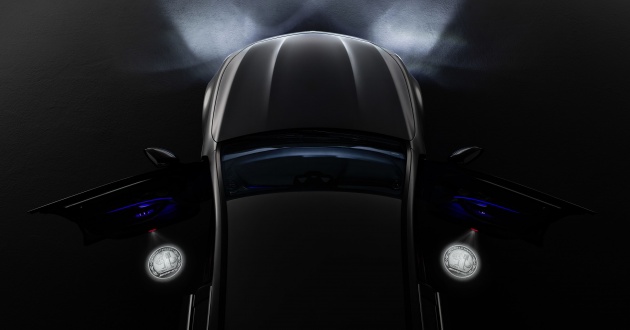 Mercedes-Benz reveals AMG emblem LED projector