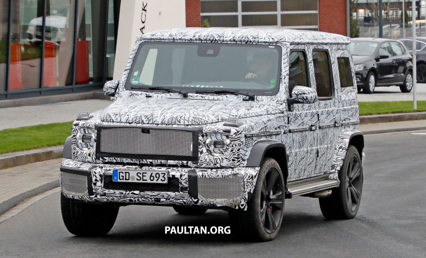SPIED: Next Mercedes-Benz G-Class in its AMG form 736378
